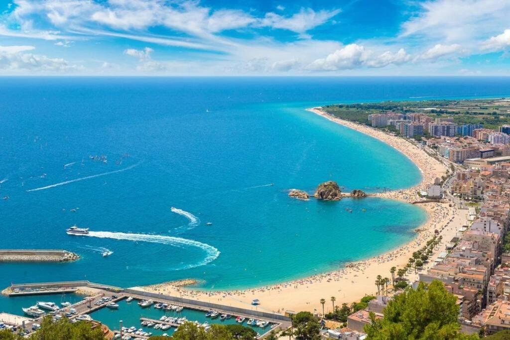 Alegre Apto Con Piscina, A 300M De La Playa. Blanes Exterior foto